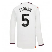 Maglie da calcio Manchester City John Stones #5 Seconda Maglia 2023-24 Manica Lunga
